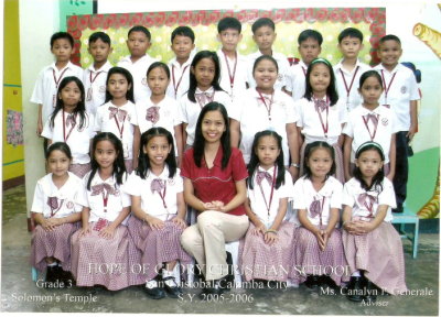Gr. 3 class picture
